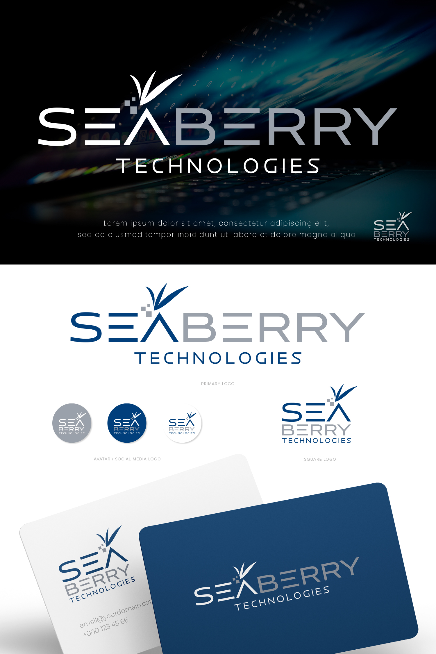 Logo Design by designbysy for Seaberry Technologies  | Design #28734435