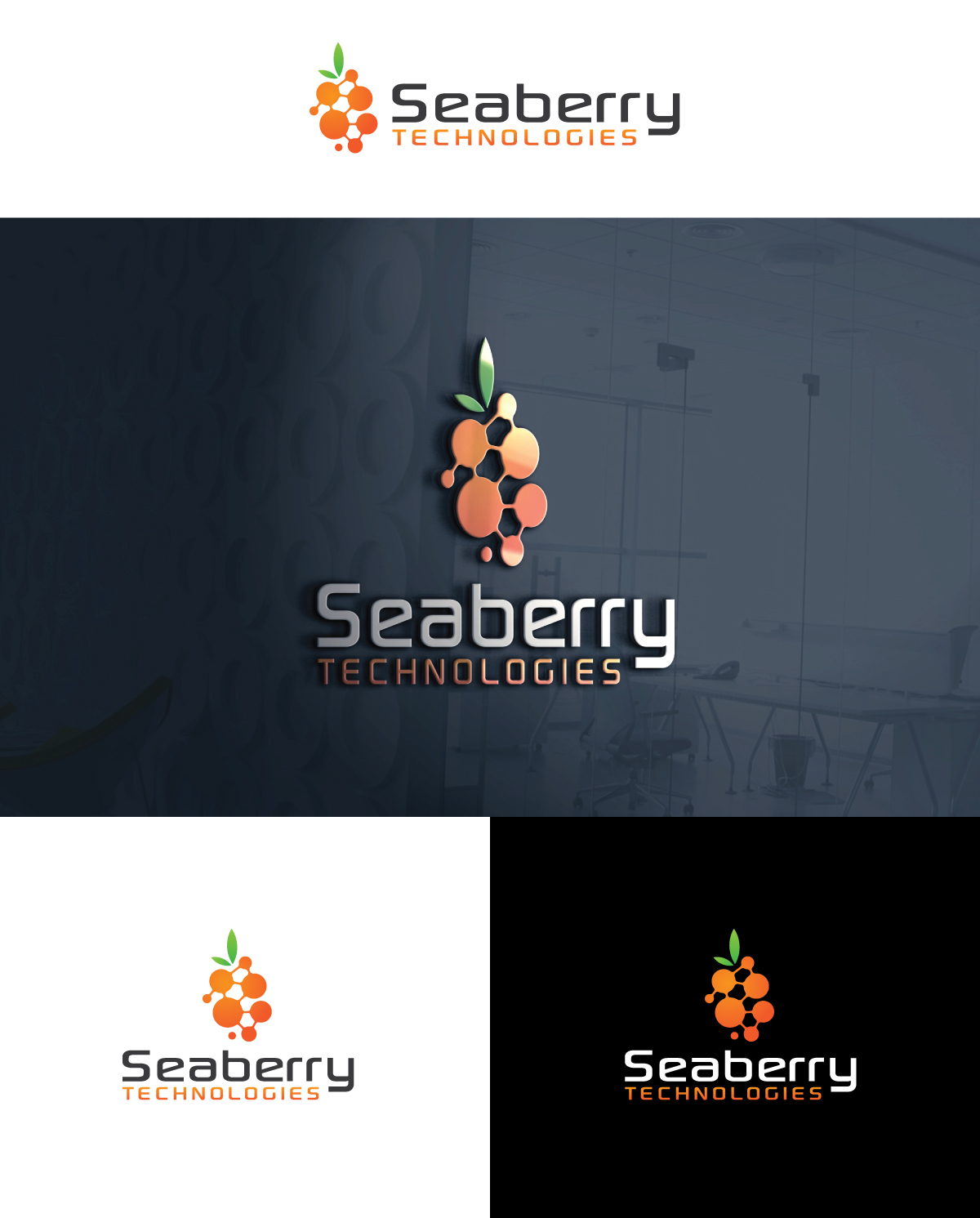 Logo Design by creativepix for Seaberry Technologies  | Design #28700625