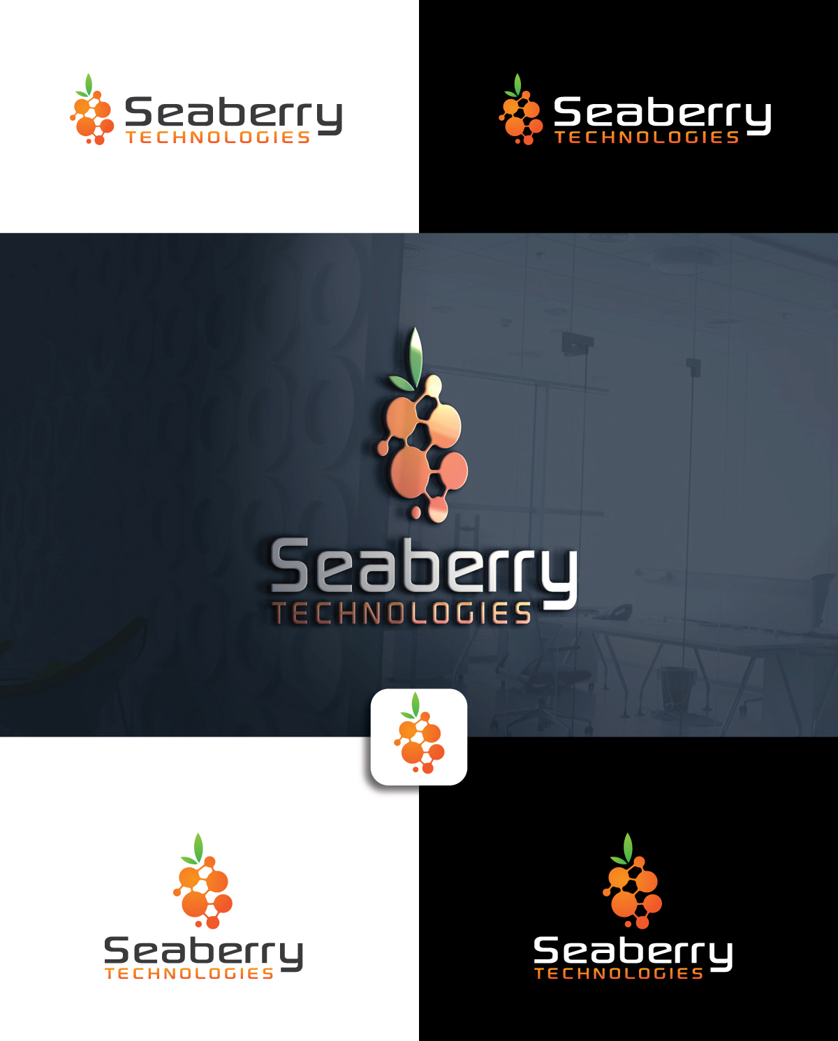 Logo Design by creativepix for Seaberry Technologies  | Design #28701369