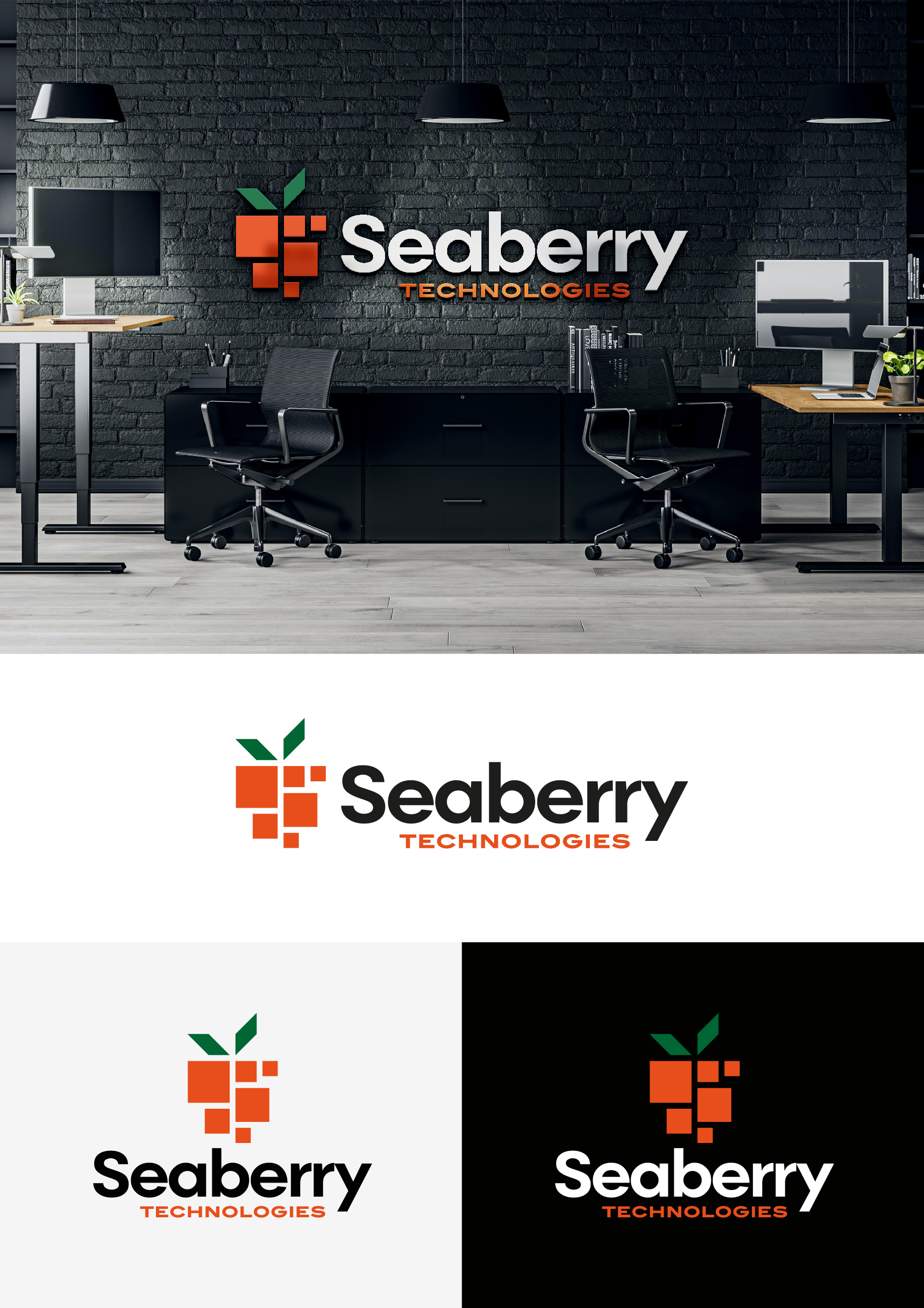 Logo Design by grrssn for Seaberry Technologies  | Design #28730693