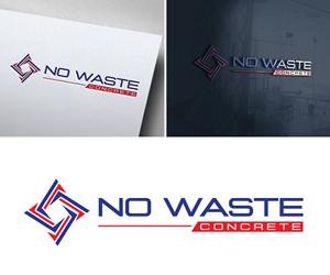 Logo Design by Om Namah Shivay for No Waste Concrete  | Design: #28706737