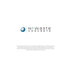 Logo-Design von GraphicsJungle für No Waste Concrete  | Design: #28713826