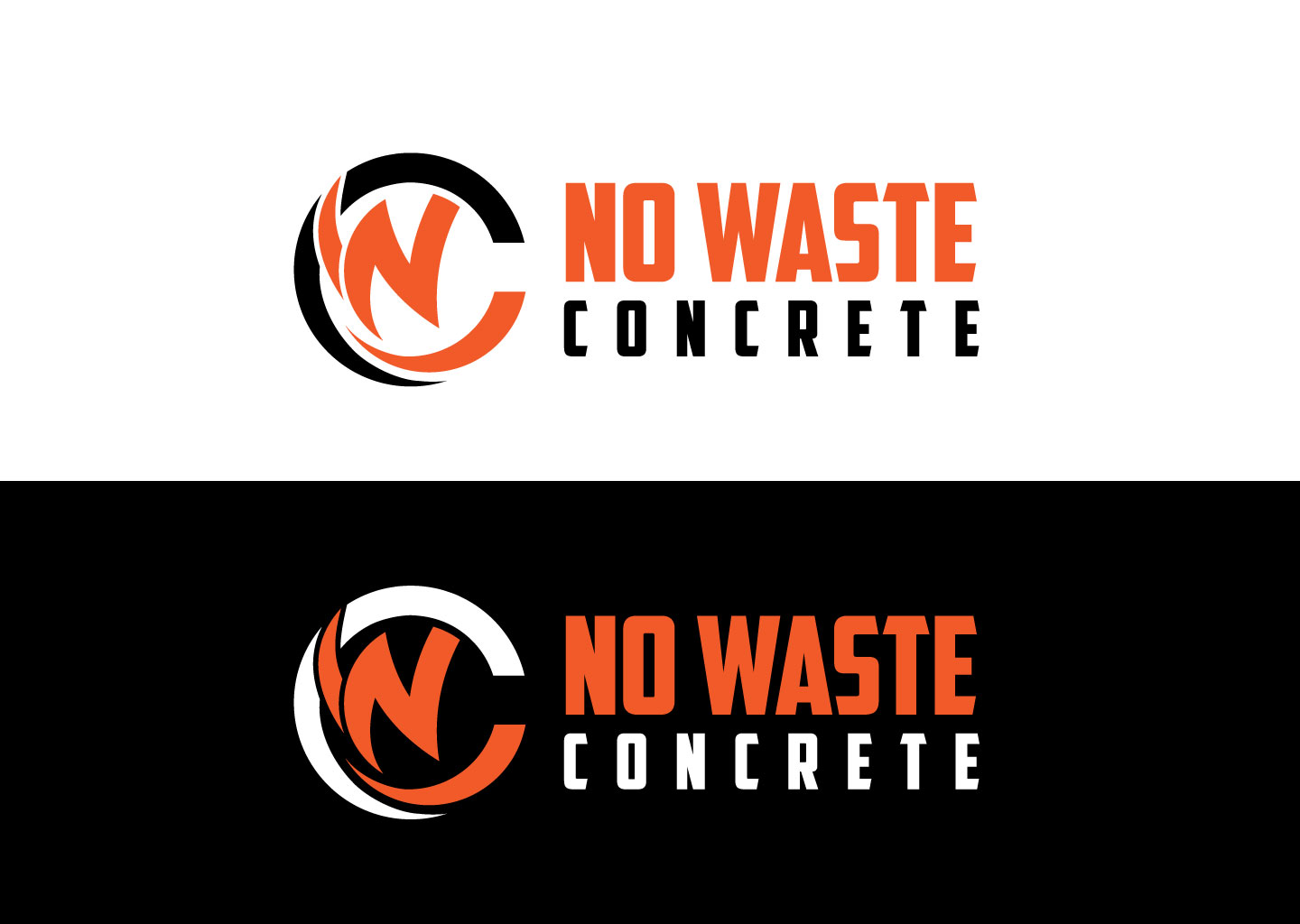 Logo Design by DesignHour for No Waste Concrete  | Design #28720203