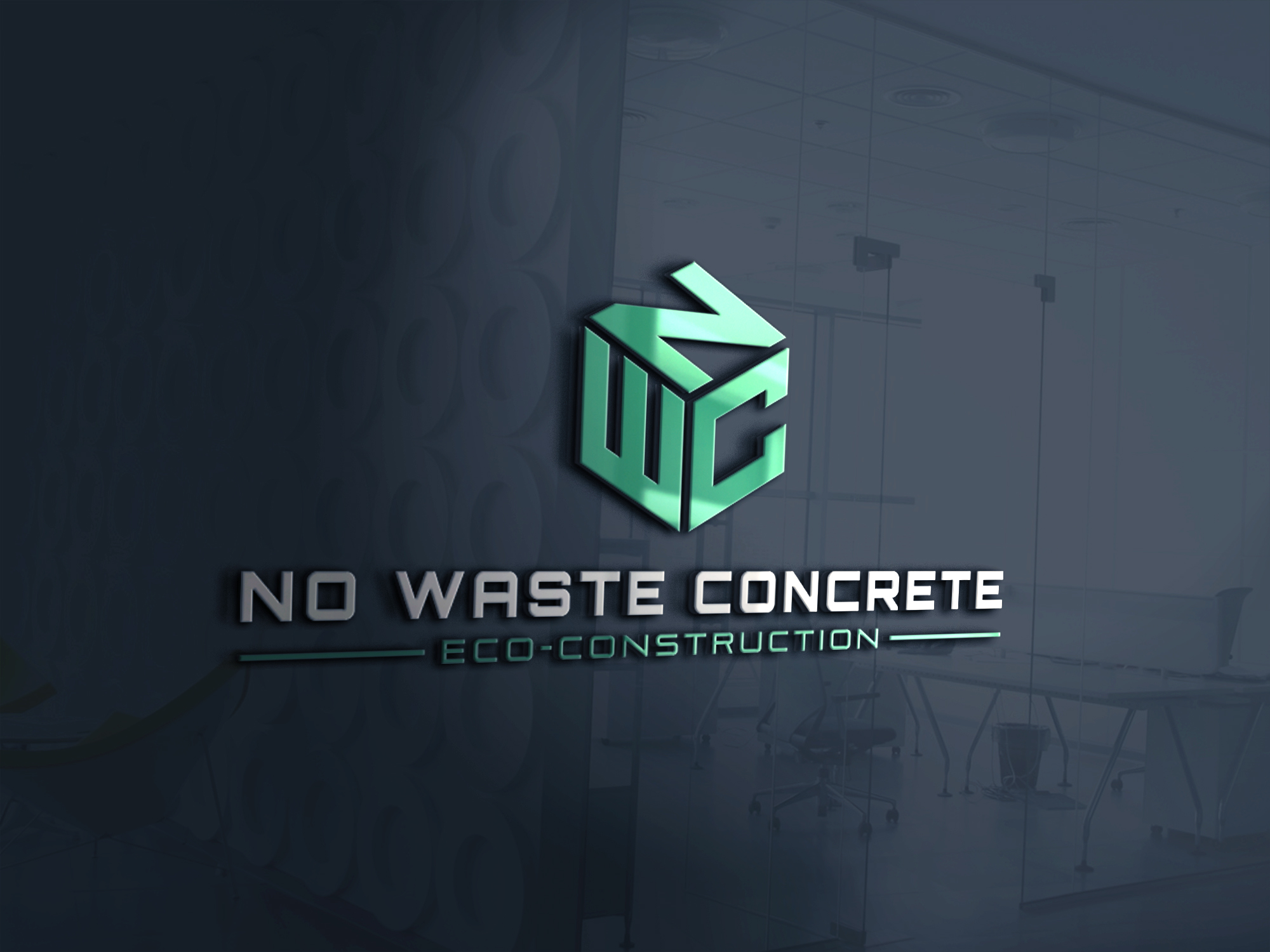 Logo Design by Topik_777 for No Waste Concrete  | Design #28711009