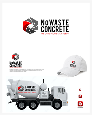 Diseño de Logo por momo57 para No Waste Concrete  | Diseño #28723334