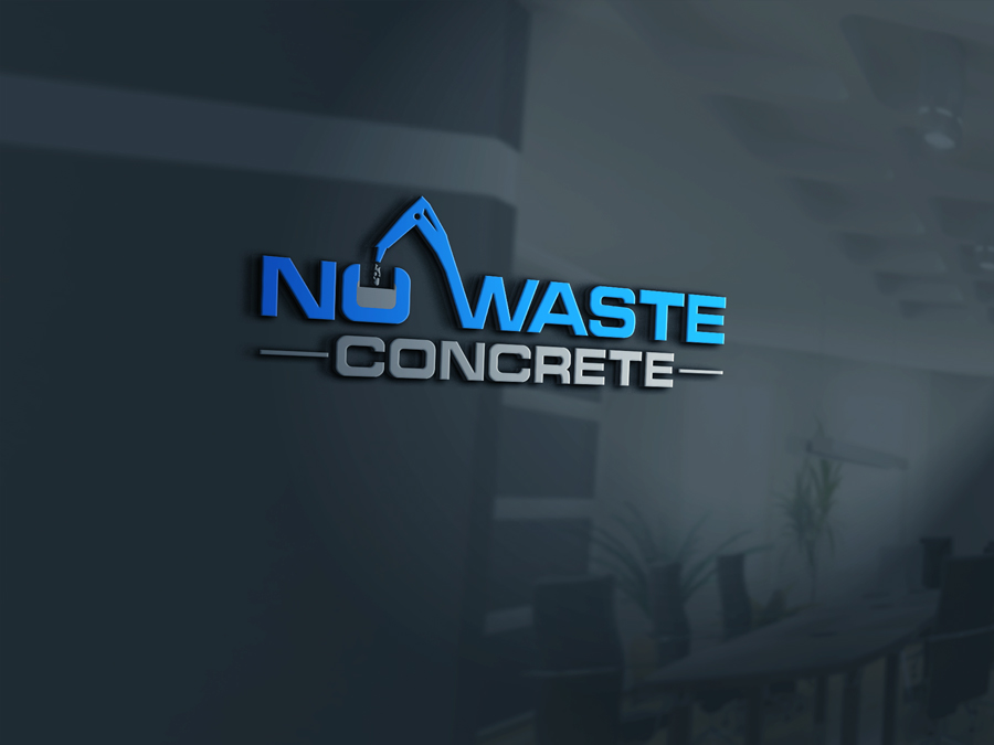 Logo Design by the majestic design for No Waste Concrete  | Design #28708971