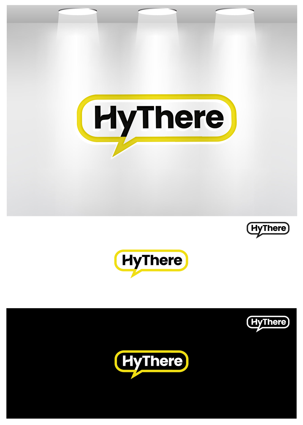 Diseño de Logo por goranvisnjic82 para HyThere | Diseño #28706033