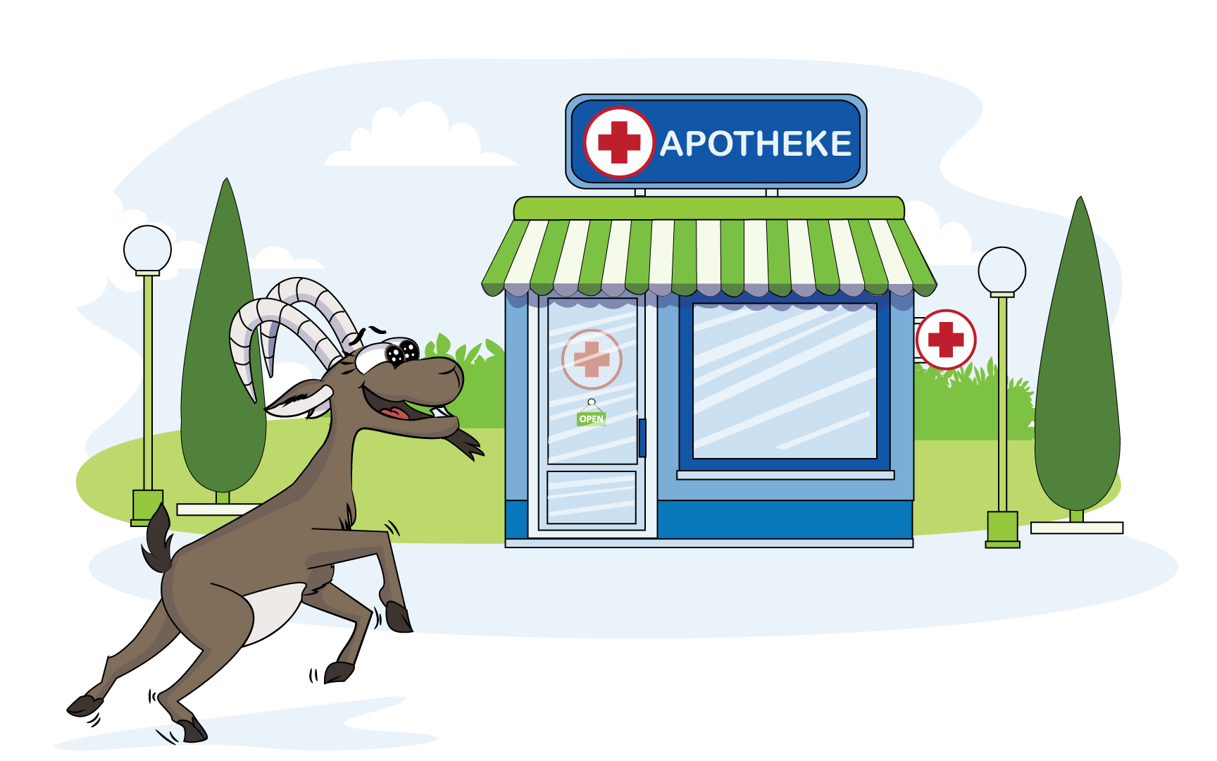Illustration Design by Daneko for Rohde-Apotheken | Design #28707569