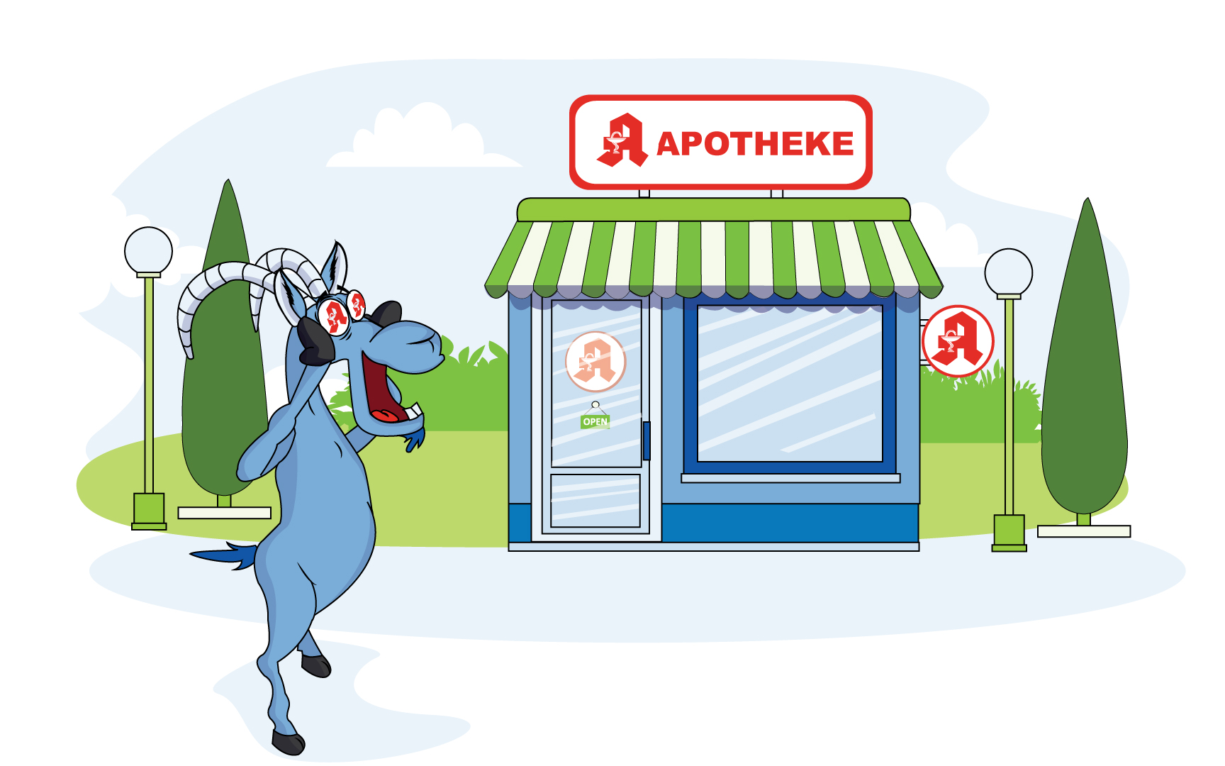 Illustration Design by Daneko for Rohde-Apotheken | Design #28721036