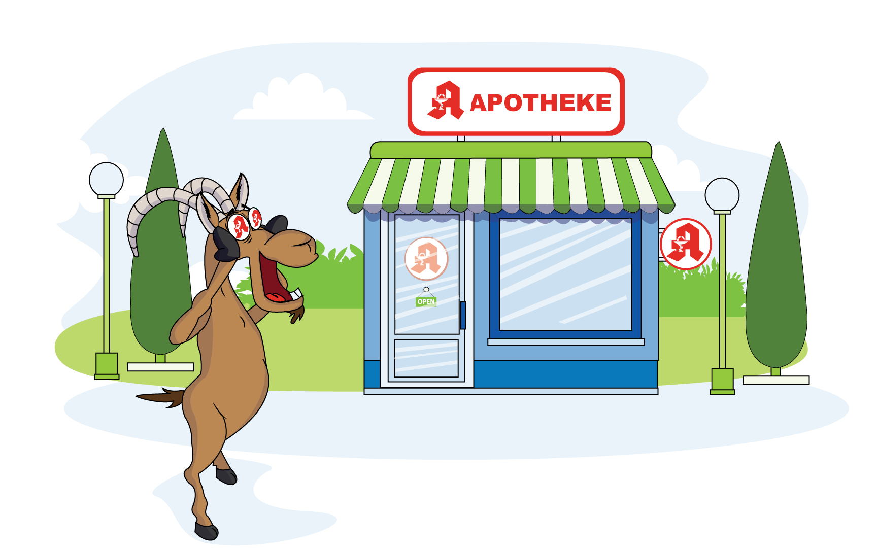 Illustration Design by Daneko for Rohde-Apotheken | Design #28721037