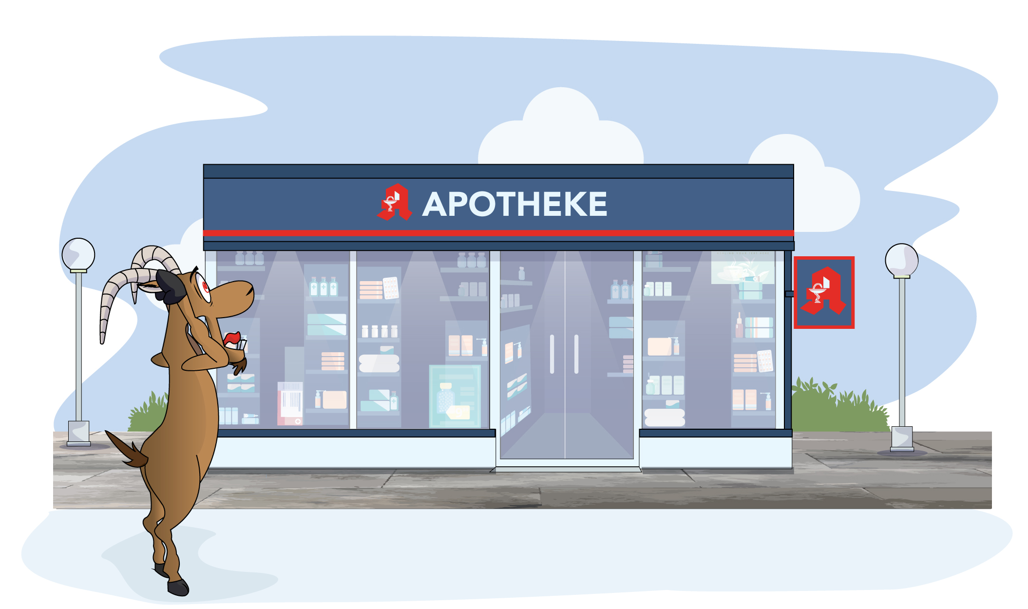 Illustration Design by Daneko for Rohde-Apotheken | Design #28775060
