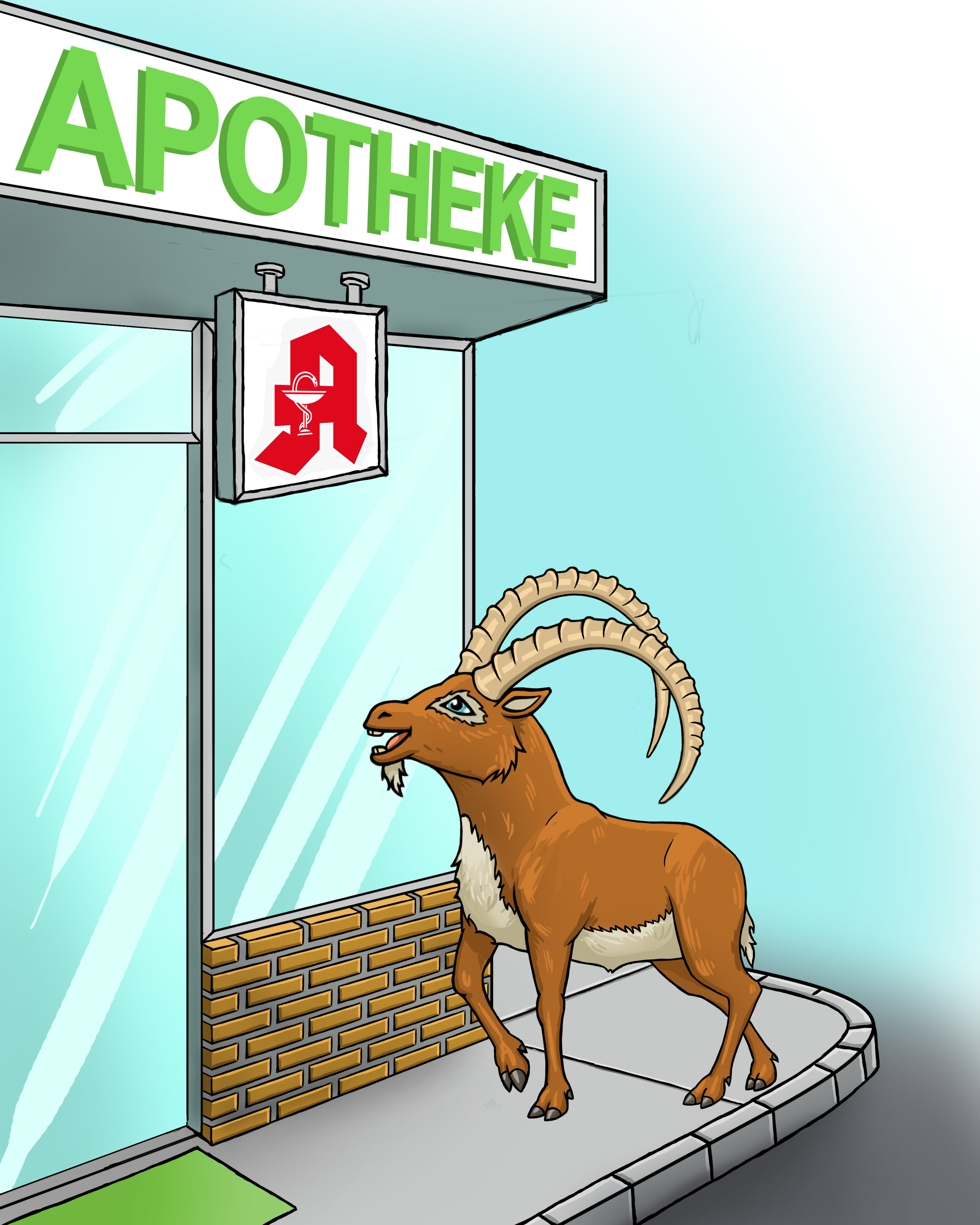 Illustration Design by JoshuaKahle for Rohde-Apotheken | Design #28735433