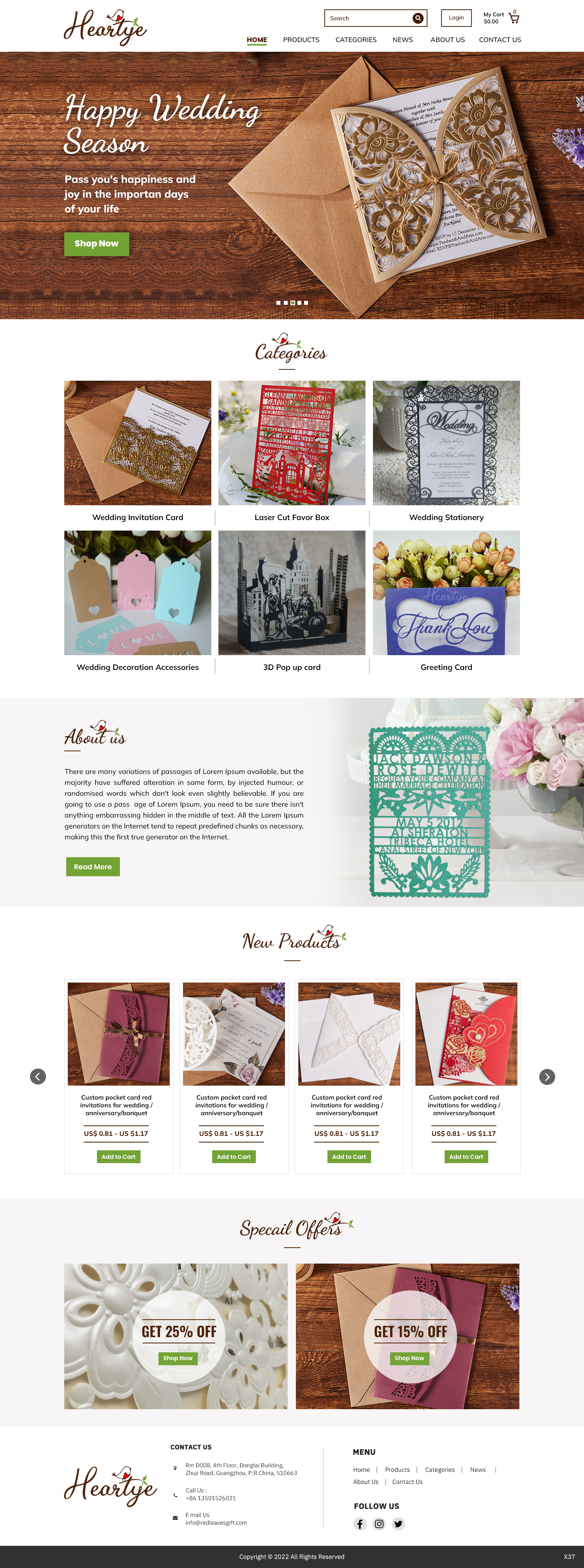 Web-Design von pb für RED LEAVES GIFT(HONGKONG).CO.LTD | Design #28726057