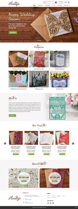 Web-Design von pb für RED LEAVES GIFT(HONGKONG).CO.LTD | Design: #28726057
