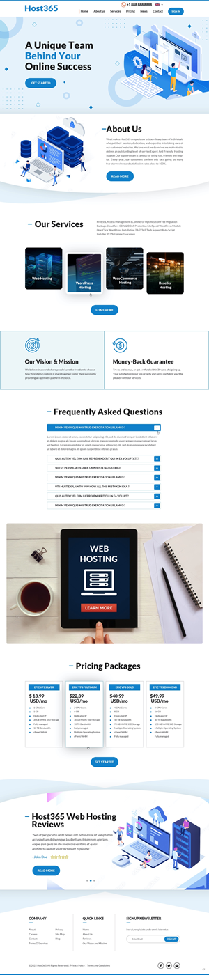 web hosting reseller  site, E-COMMERCE FUNCTIONALITY, AND  MONTHLY PAYMENT INTERGRATION | Web Design by pb