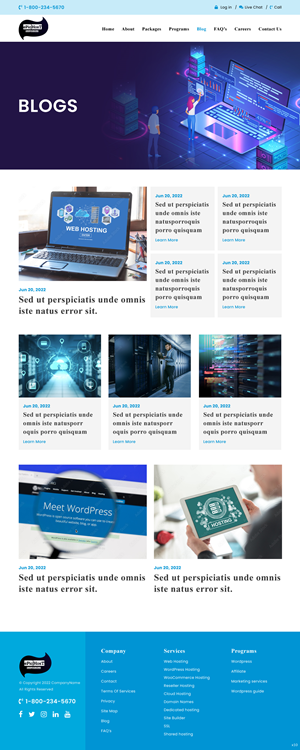 Web Design by pb for this project | Design: #28771900