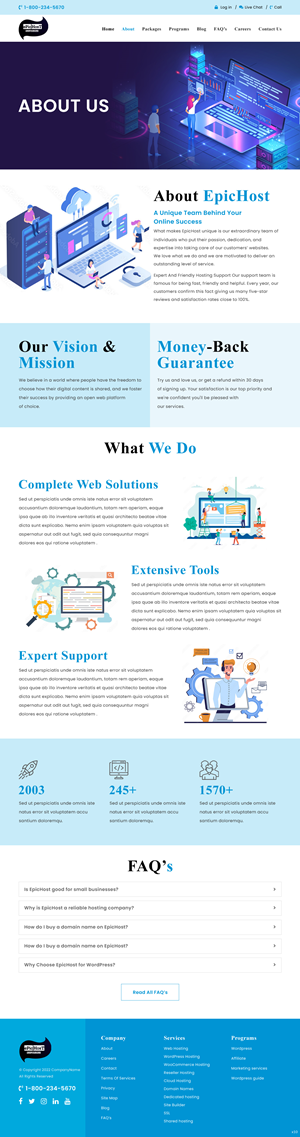Web Design by pb for this project | Design: #28771903