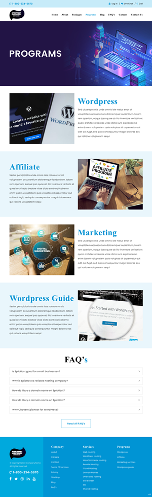 Web Design by pb for this project | Design: #28771904