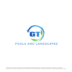 GT Pools and Landscapes | Logo Design by Potatow
