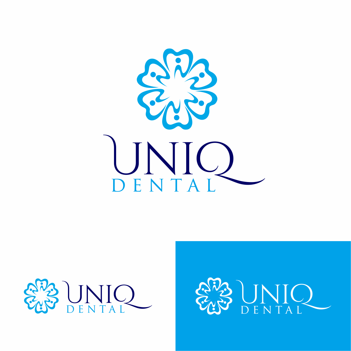 Logo Design by EJRudiana for UniQ Dental Ltd. | Design #28857781