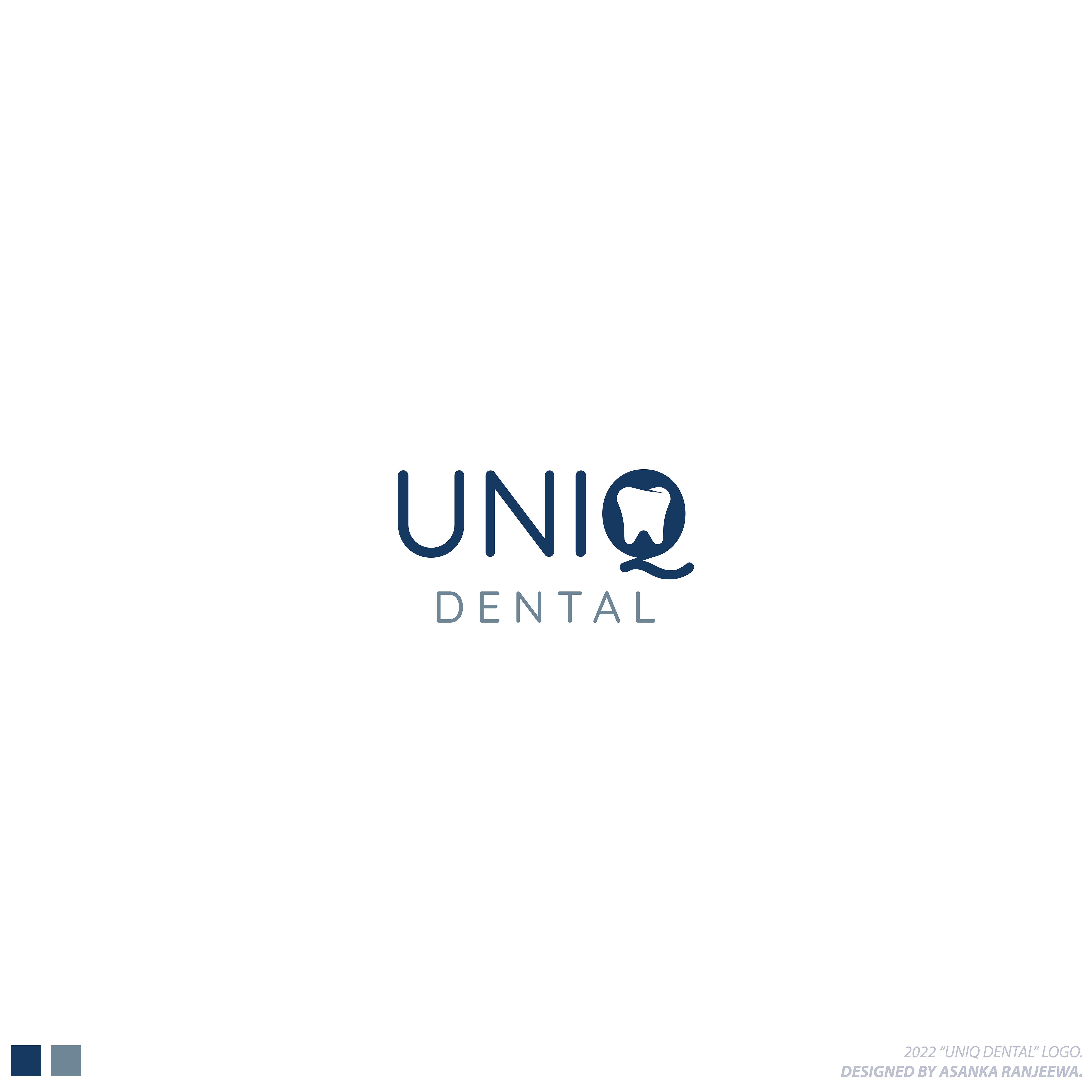 Logo Design by Asanka Ranjeewa for UniQ Dental Ltd. | Design #28881227