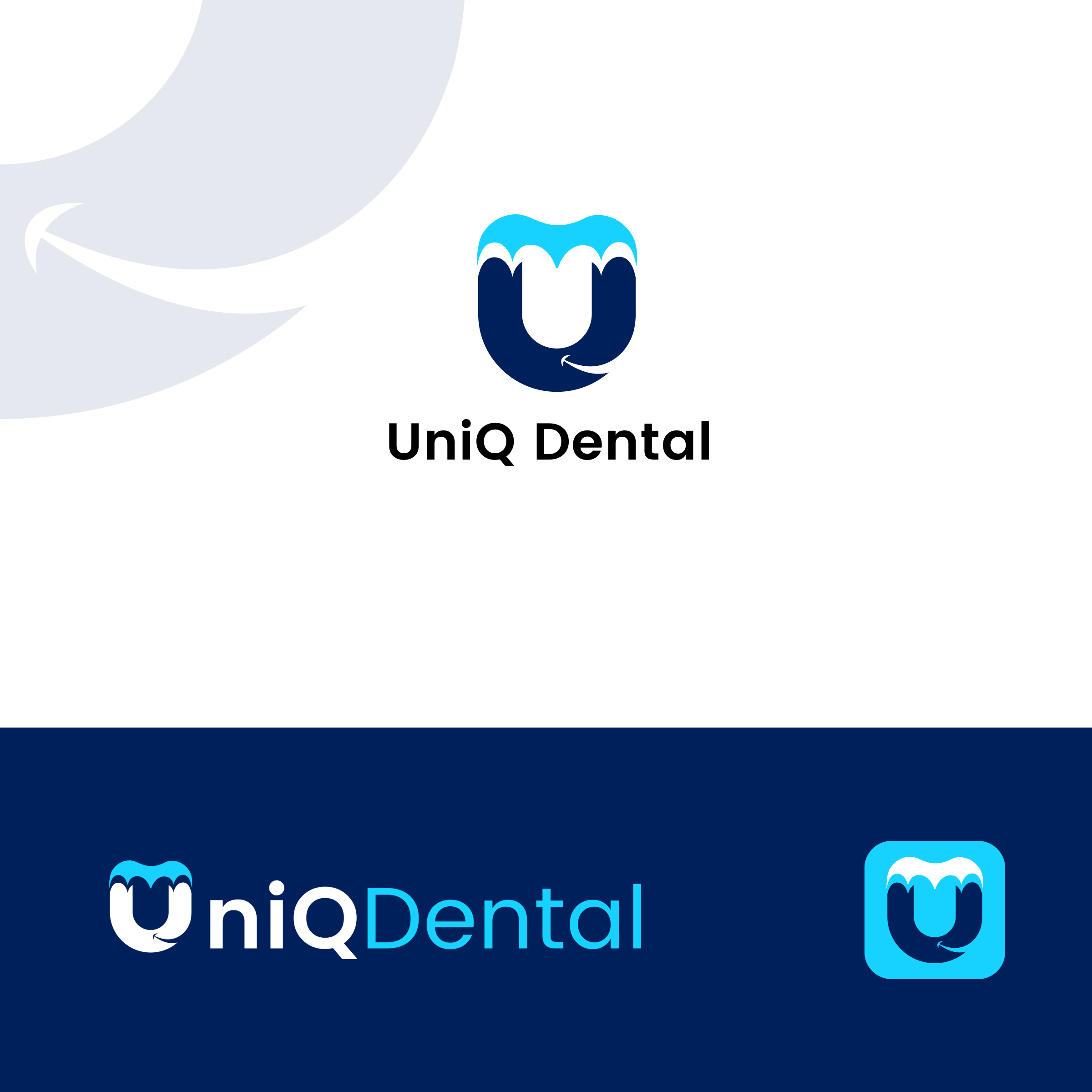 Logo Design by Logooos for UniQ Dental Ltd. | Design #28863224