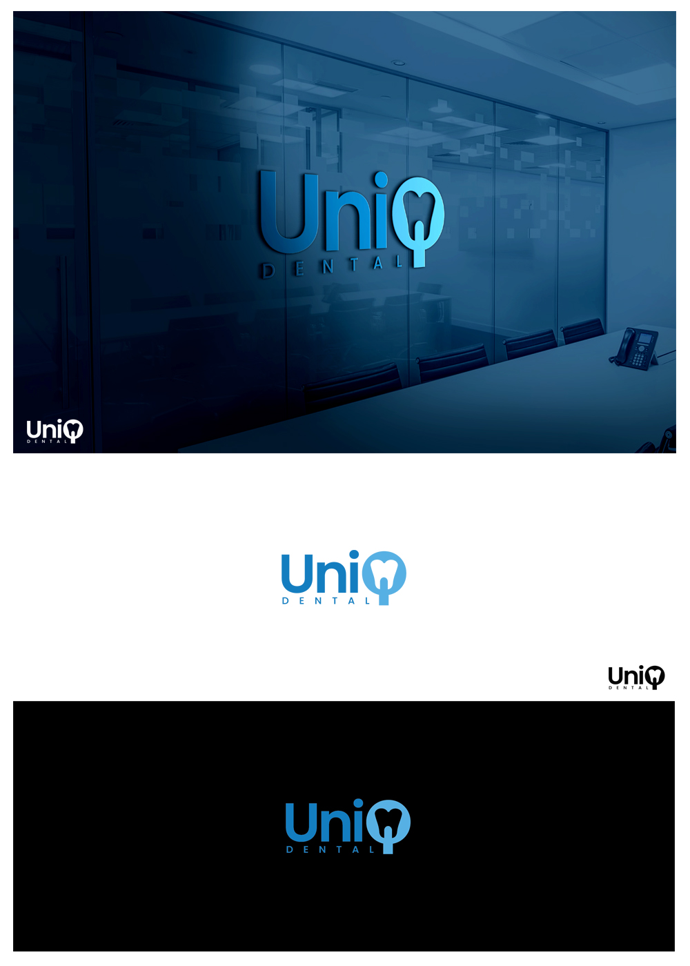 Logo Design by goranvisnjic82 for UniQ Dental Ltd. | Design #28857818