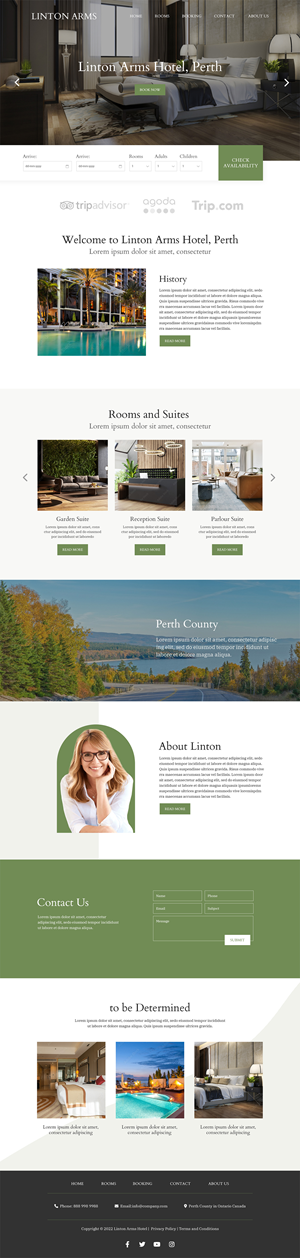 Diseño Web por MAHABA para LINTON ARMS INN | Diseño: #28726512