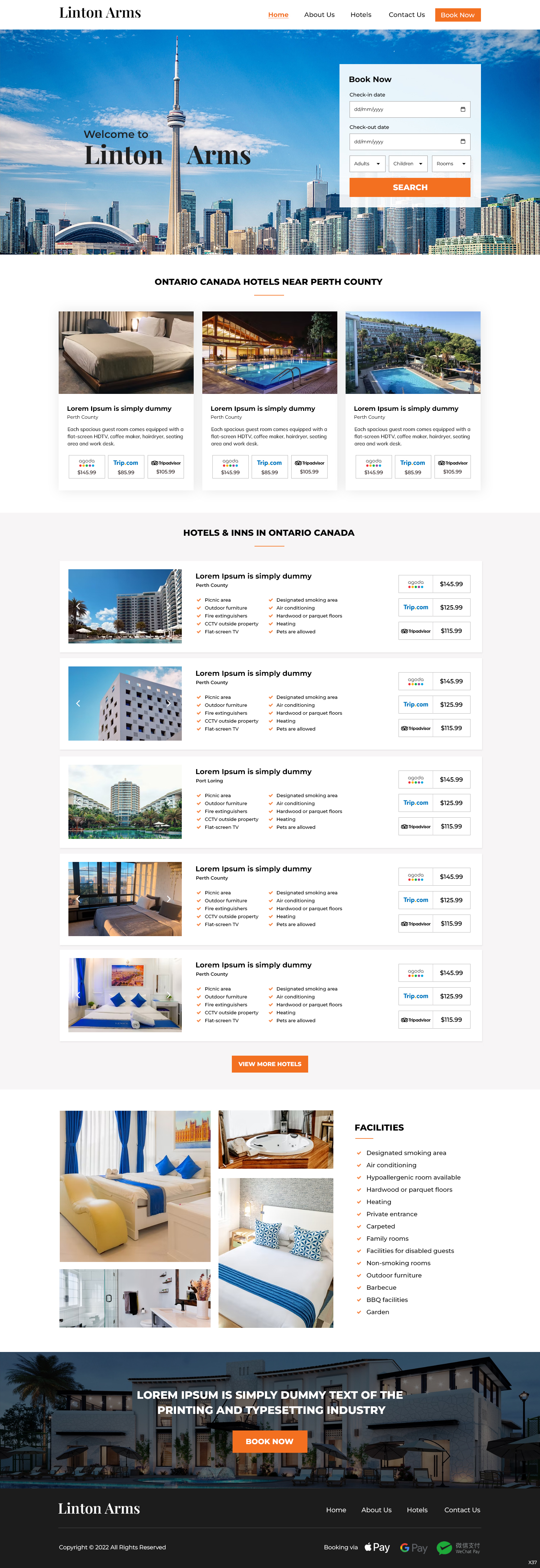 Web-Design von pb für LINTON ARMS INN | Design: #28720353