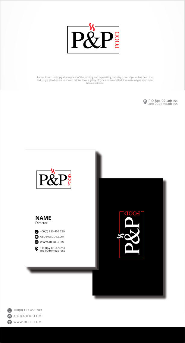 Diseño de Logo por graphicevolution para P&P Food Limited  | Diseño #28706366