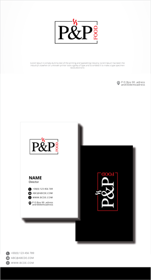 Logo-Design von graphicevolution für P&P Food Limited  | Design: #28706366