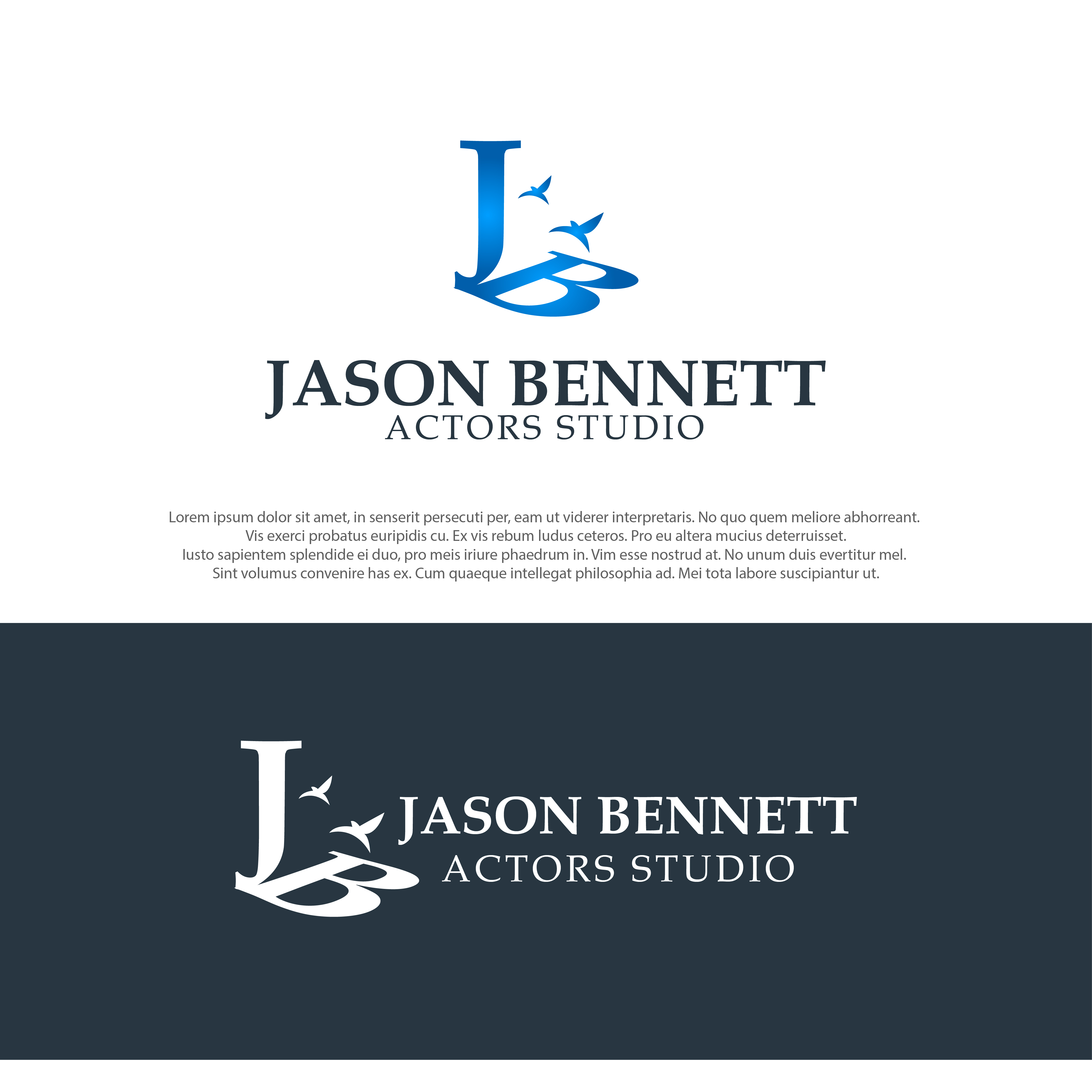 Logo Design by farady for Jason Bennett Actors Studio | Design #28765706