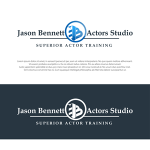 Logo Design by farady for Jason Bennett Actors Studio | Design: #28765713
