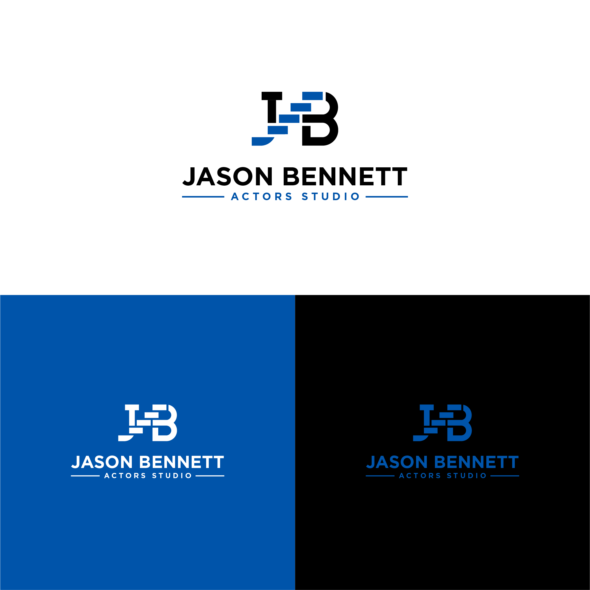 Logo Design by the3kings for Jason Bennett Actors Studio | Design #28750760