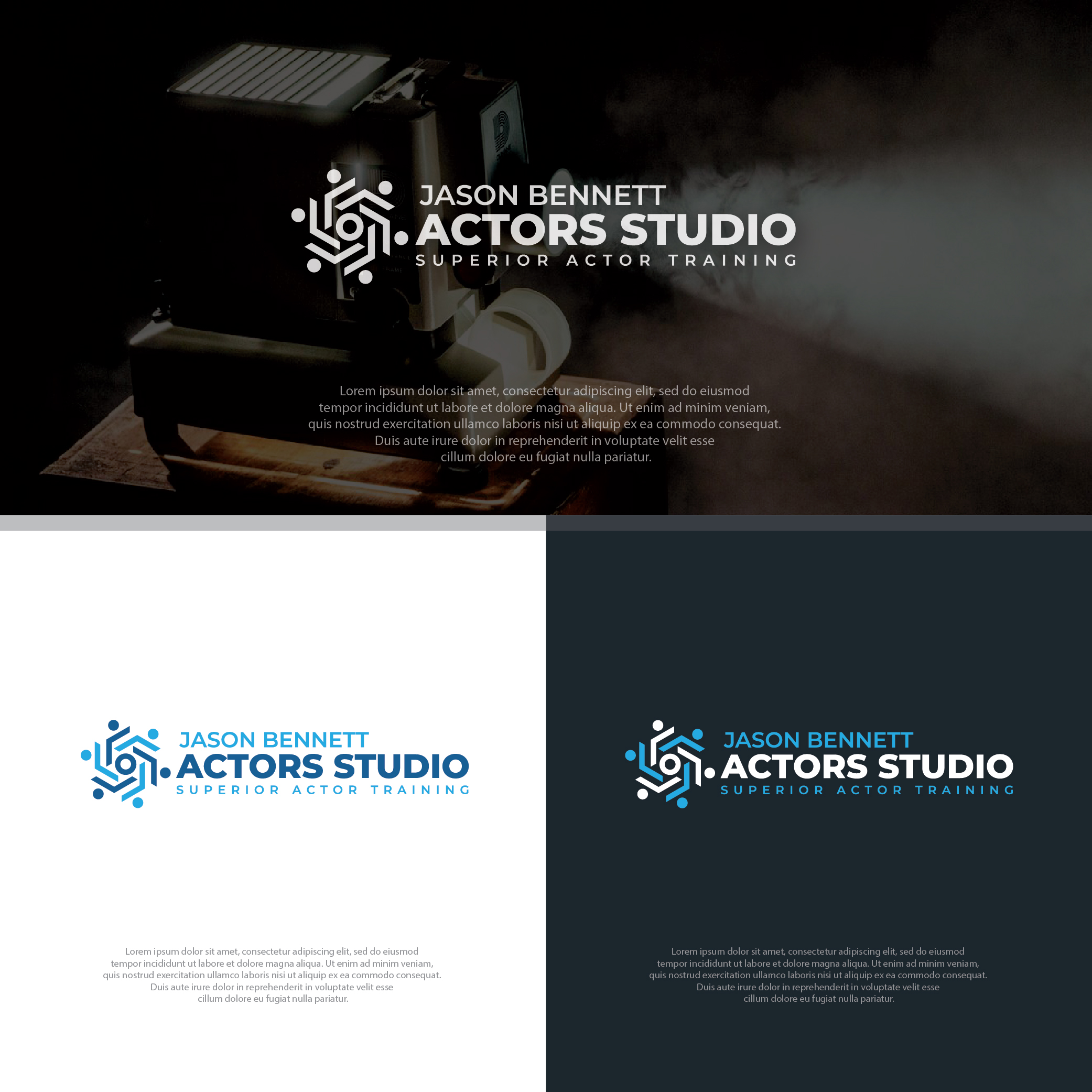 Logo Design by RPN.Kusuma for Jason Bennett Actors Studio | Design #28756104