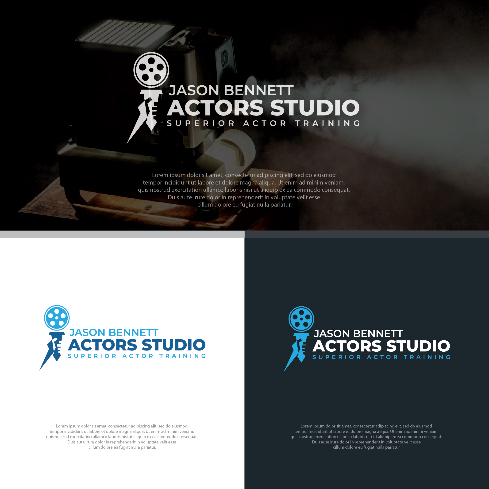 Logo Design by RPN.Kusuma for Jason Bennett Actors Studio | Design #28756222