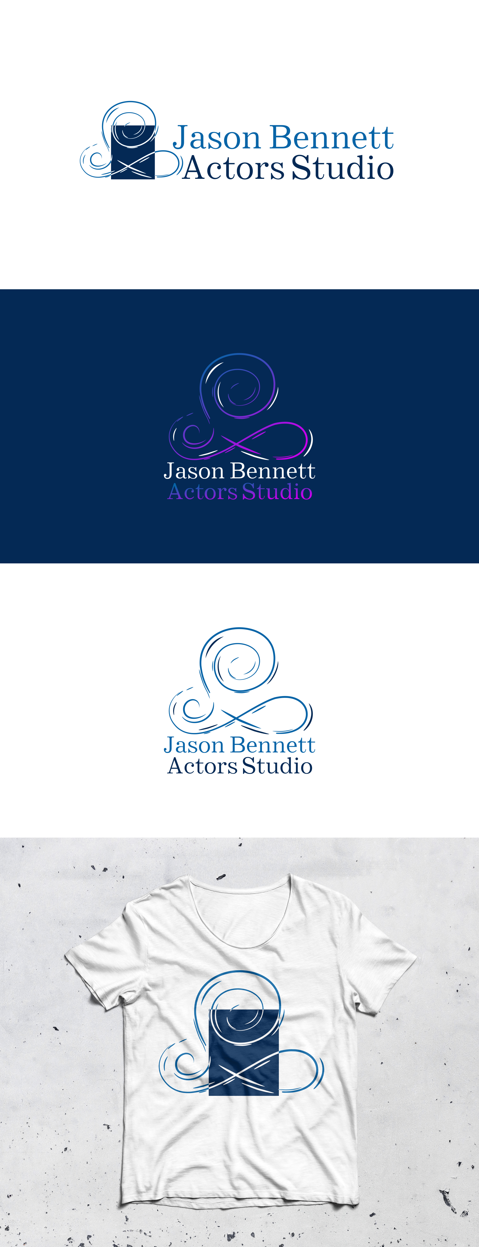 Logo Design by ARA Branding for Jason Bennett Actors Studio | Design #28733639