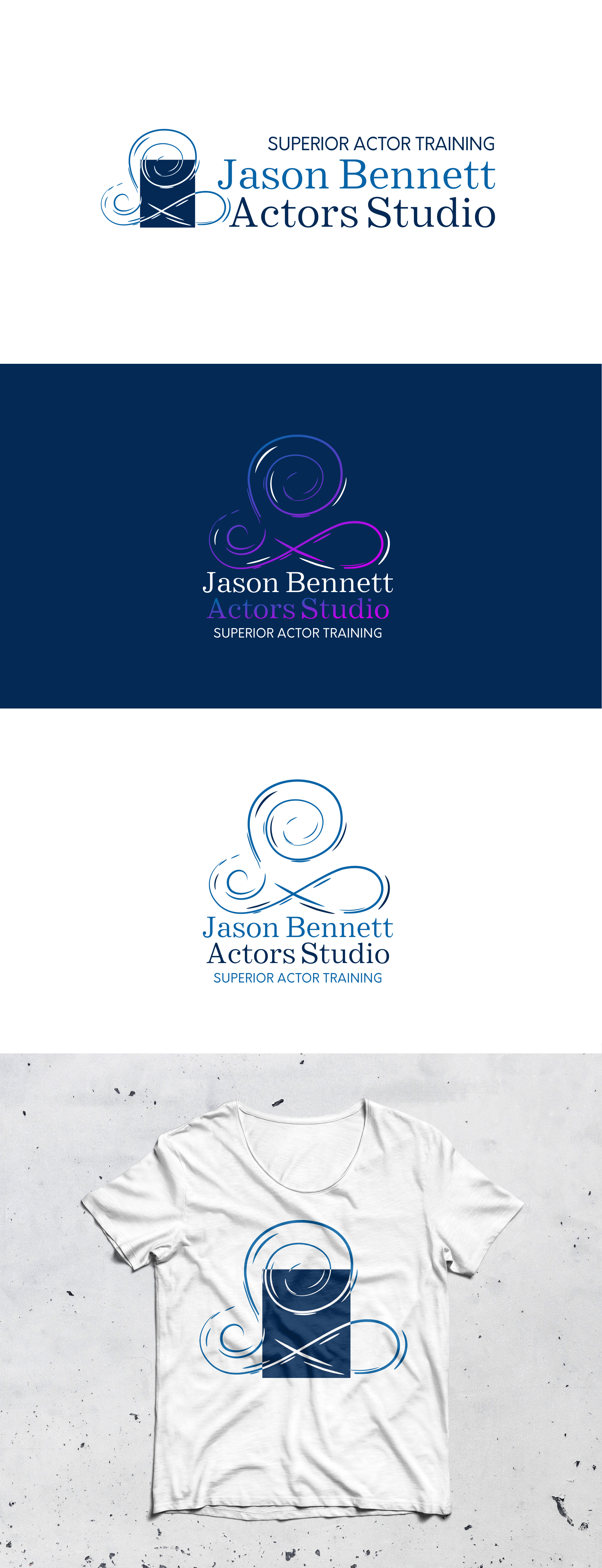 Logo Design by ARA Branding for Jason Bennett Actors Studio | Design #28743110