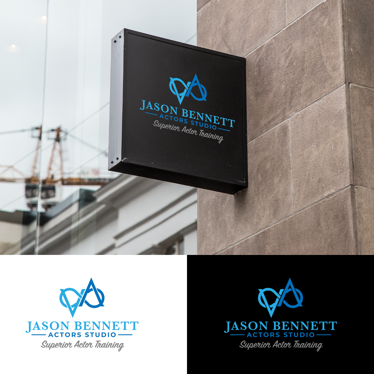 Logo Design by END™ for Jason Bennett Actors Studio | Design #28765657