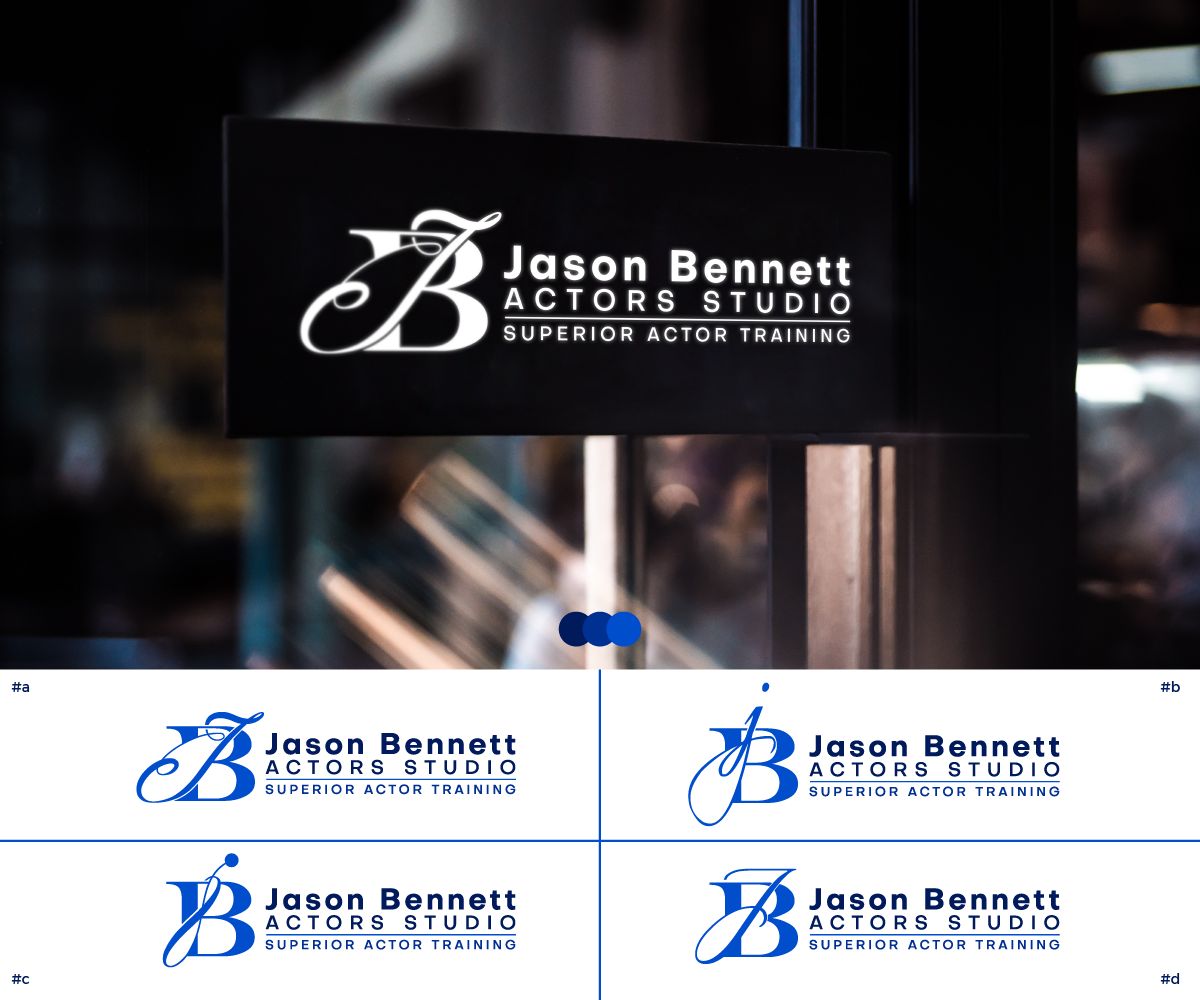 Logo Design by Vetroff for Jason Bennett Actors Studio | Design #28756732