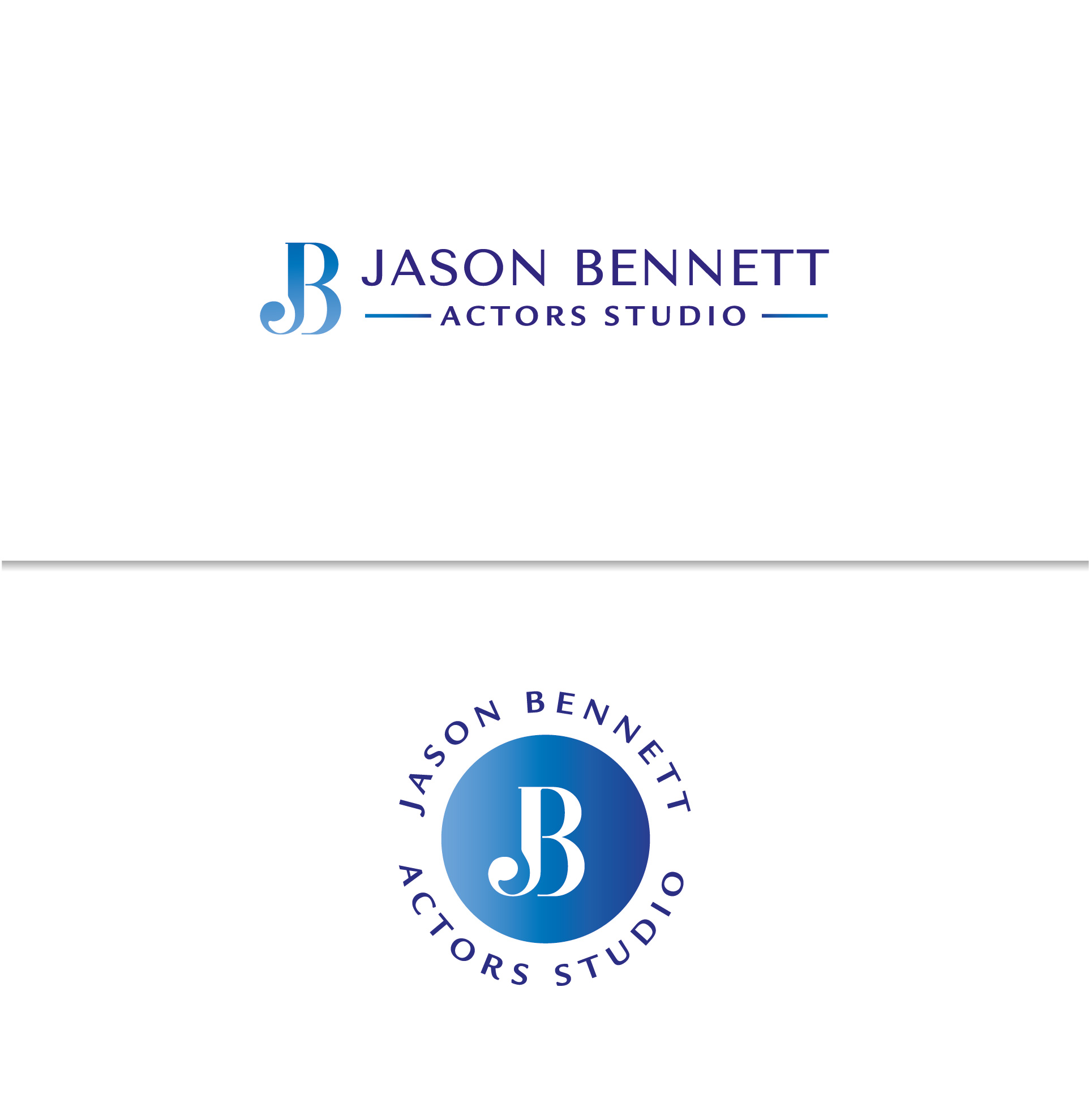 Logo Design by Birdcage for Jason Bennett Actors Studio | Design #28762432