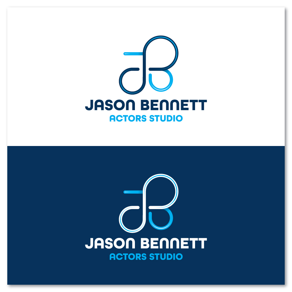 Logo Design by Sujit Banerjee for Jason Bennett Actors Studio | Design #28709547