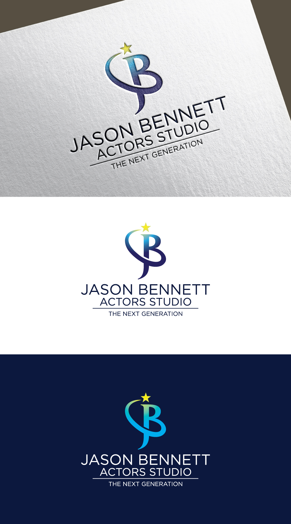 Logo Design by raigraphics for Jason Bennett Actors Studio | Design #28722975