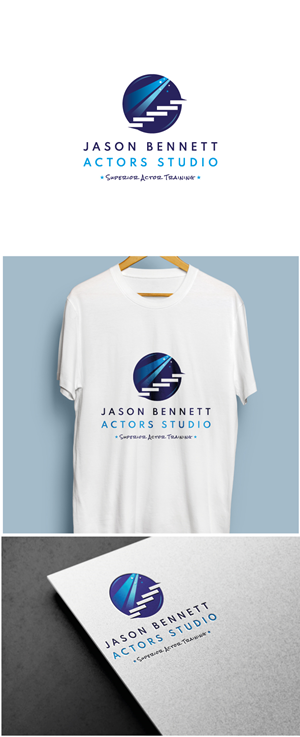 Logo Design by AbhishekkM'24 for Jason Bennett Actors Studio | Design: #28814239