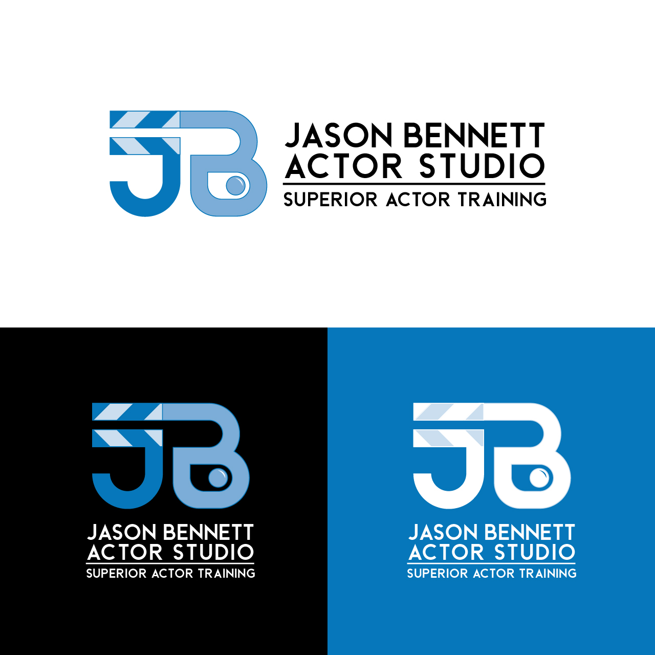 Logo-Design von Indra Mahendra für Jason Bennett Actors Studio | Design #28767718