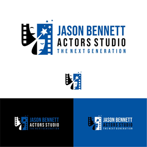 Logo Design by brand maker for Jason Bennett Actors Studio | Design: #28709574