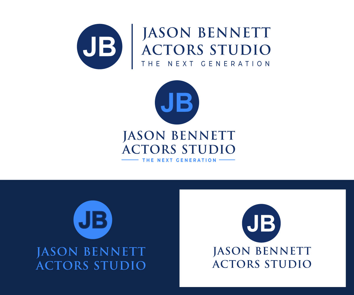 Logo Design by CreativeFeather for Jason Bennett Actors Studio | Design #28735486