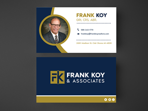 Frank  Koy | Visitenkarten-Design von angelonyamu
