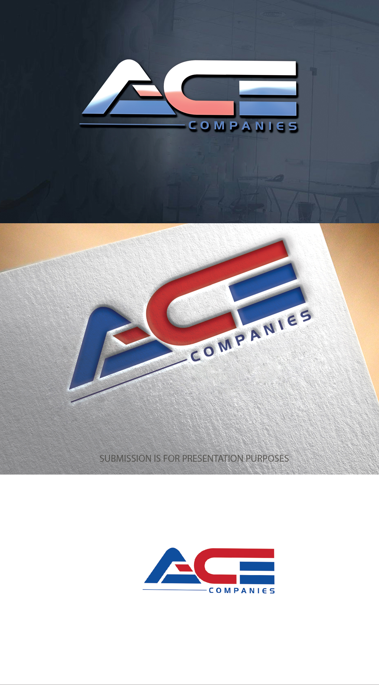 Logo Design by graphicevolution for A.C.E. Companies | Design: #28730983