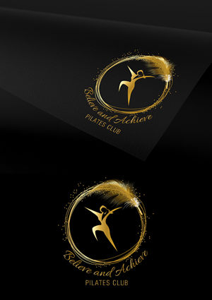Logo Design by ninja design art for Believe and Achieve Pilates Club  | Design: #28708019